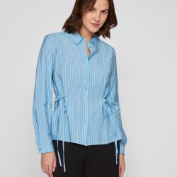 Chemise vidogma blissful blue 14103128 4229 Femme VILA