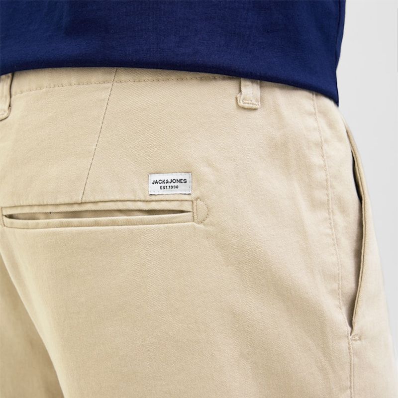 Short jwhfred white pepper 12242692 4285 Homme JACK & JONES