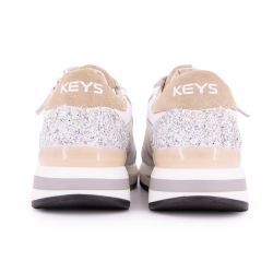 BASKET BEIGE/PLATINO/SABBIA K-10600 T35/41 BASKET BEIGE/PLATINO/SABBIA K-10600 T35/41