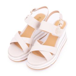 Sandale compensee beige k-11021 t35/41 Femme KEYS