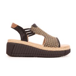 Sandale compensee 9590240006 t36/42 Femme TOM TAILOR