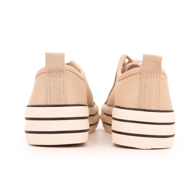 Basket toile gold 9590400002 t36/41 Femme TOM TAILOR Basket toile gold 9590400002 t36/41 Femme TOM TAILOR