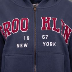 Sweat zippe brooklyn grey aw24-305-01 Femme AMERICAN PEOPLE Sweat zippe brooklyn grey aw24-305-01 Femme AMERICAN PEOPLE