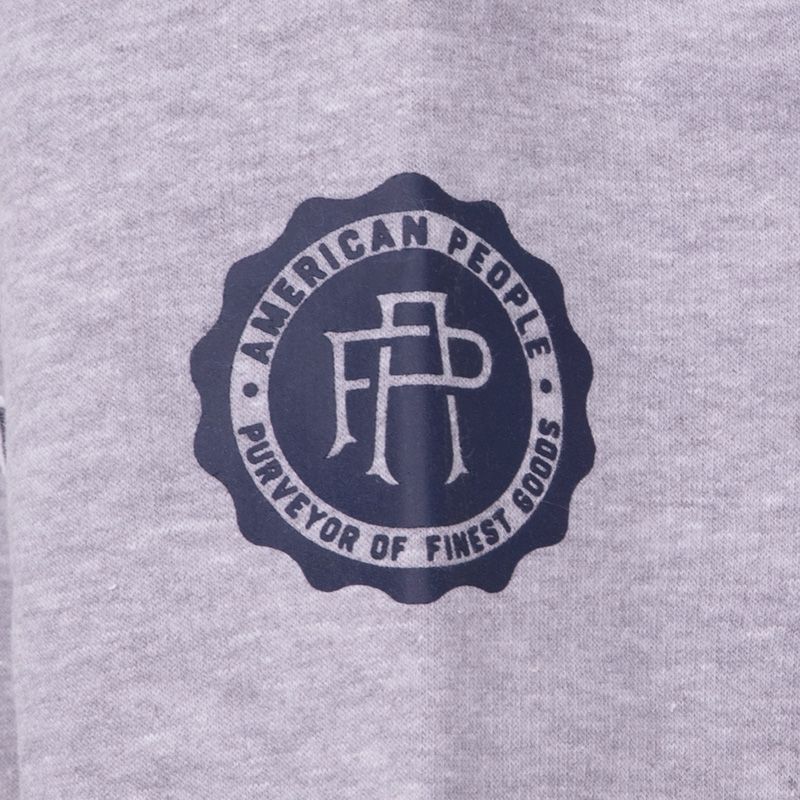 Sweat zippe brooklyn grey aw24-305-01 Femme AMERICAN PEOPLE Sweat zippe brooklyn grey aw24-305-01 Femme AMERICAN PEOPLE