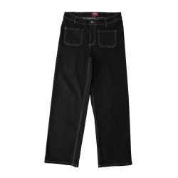 Pantalon santana black denim aw24-310-01 Femme AMERICAN PEOPLE