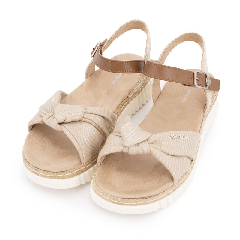 Sandale gold 959035007 36/42 Femme TOM TAILOR Sandale gold 959035007 36/42 Femme TOM TAILOR