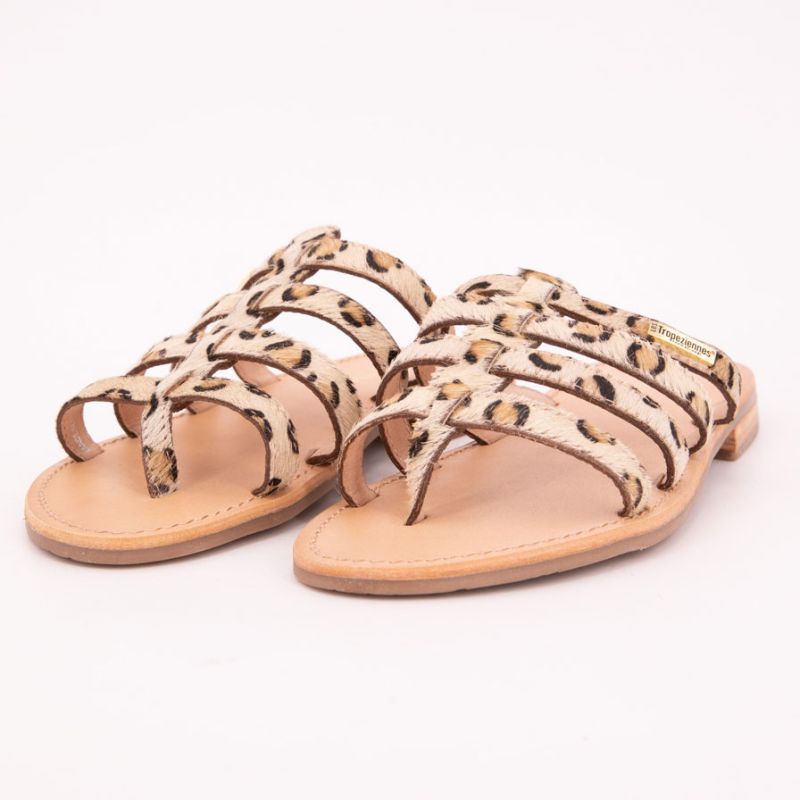 Mule hikamul leopard c330143 t36/41 Femme LES TROPEZIENNES PAR M.BELARBI