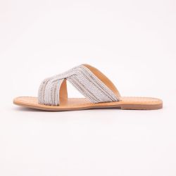 Mule habana argent c330026 t36/41 Femme LES TROPEZIENNES PAR M.BELARBI