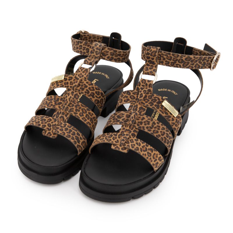 Sandale toboleo leopard c330931 t36/41 Femme LES TROPEZIENNES PAR M.BELARBI