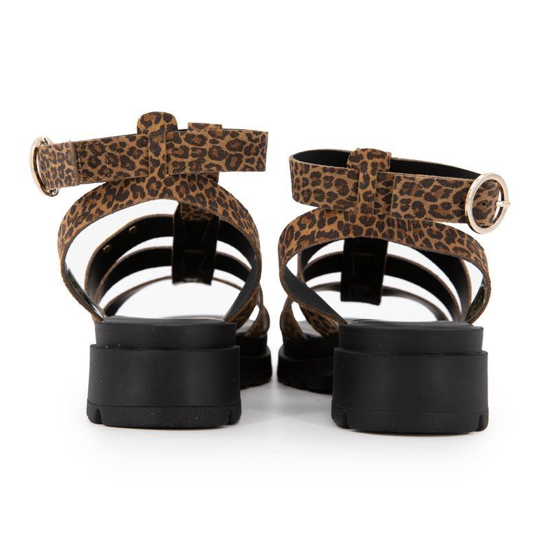 Sandale toboleo leopard c330931 t36/41 Femme LES TROPEZIENNES PAR M.BELARBI