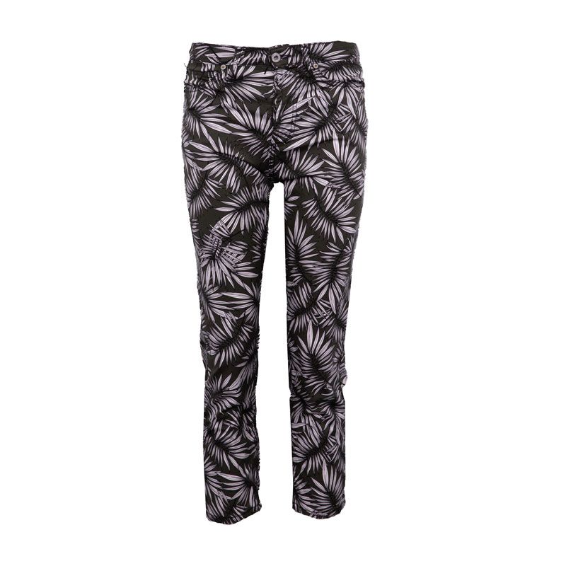 Pantalon verde p66mwb6ms4 Femme PLEASE