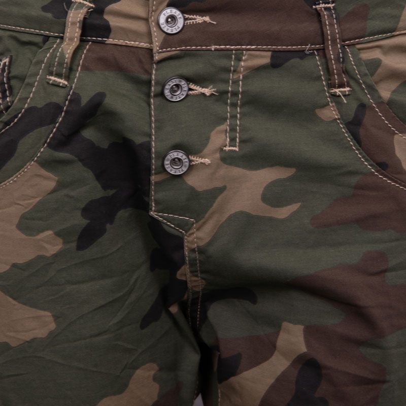 Treillis Tenue Pantalon Cargo Femme Pantalon Camouflage Treillis