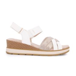 Sandales compensees white comb 92879244 36/41 Femme CAPRICE