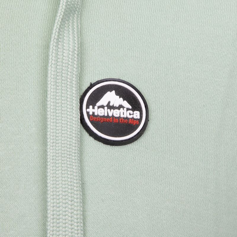 Sweat zip capuche 08gaia orange Homme HELVETICA