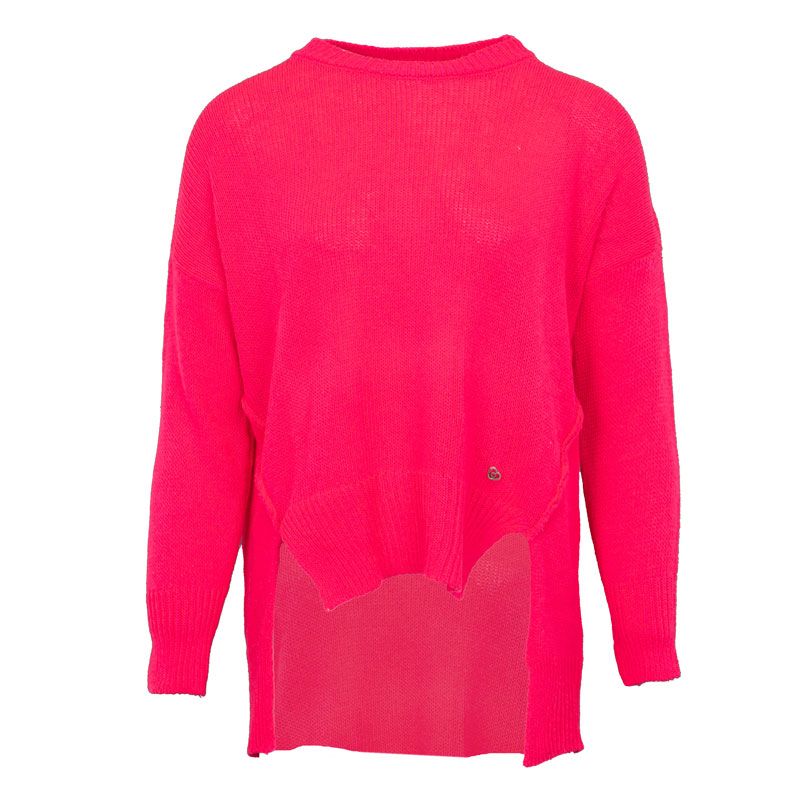 Pull fuxia m49778222 Femme PLEASE