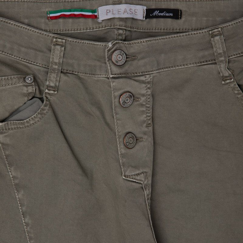 Pantalon nuovo kaki 22 p0w8cv9c31 Femme PLEASE