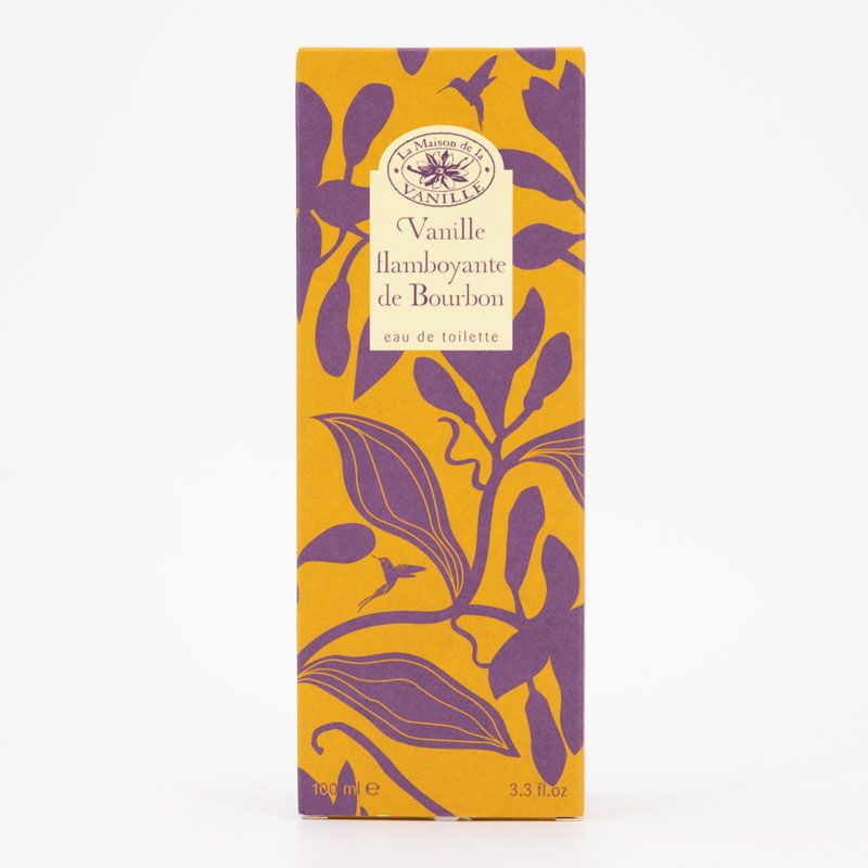 Vanille flamboyante de bourbon edt 100 ml 006/100 Femme LA MAISON DE LA VANILLE