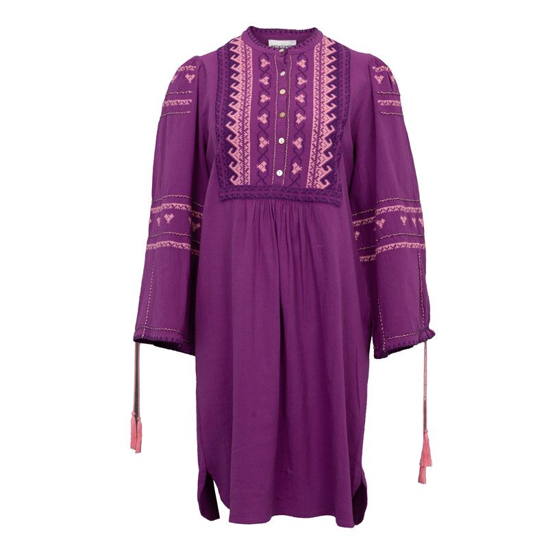 Robe ml purple lima1dre Femme ANTIK BATIK