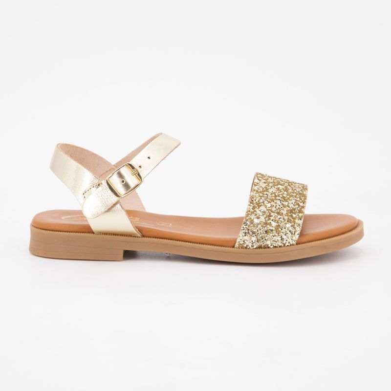 Sandales glitter plata 17433 t28/35 Enfant CARLA TORTOSA