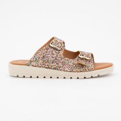 Mule glitter platino 23605 t28/35 Enfant CARLA TORTOSA Mule glitter platino 23605 t28/35 Enfant CARLA TORTOSA