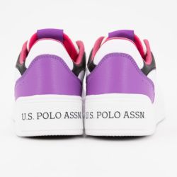 Basket white-light yello nole001-whi-lye01 t36/41 Femme US POLO