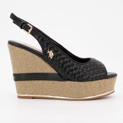 Sandale black aylin019-blk t36/41 Femme US POLO