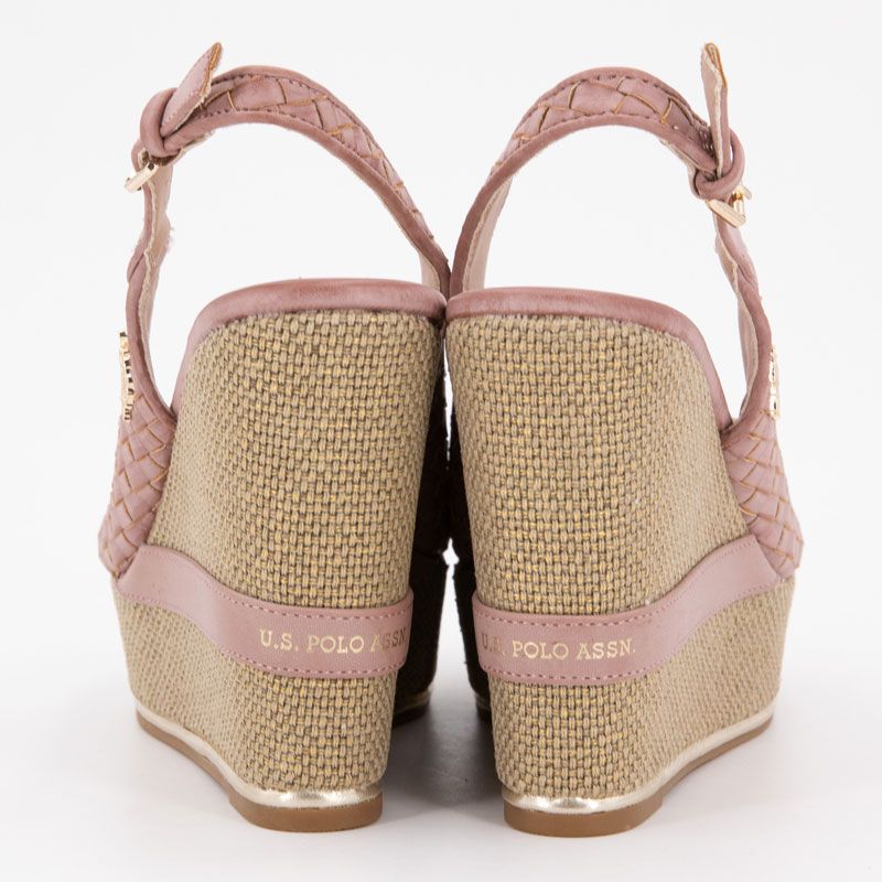 Sandale black aylin019-blk t36/41 Femme US POLO