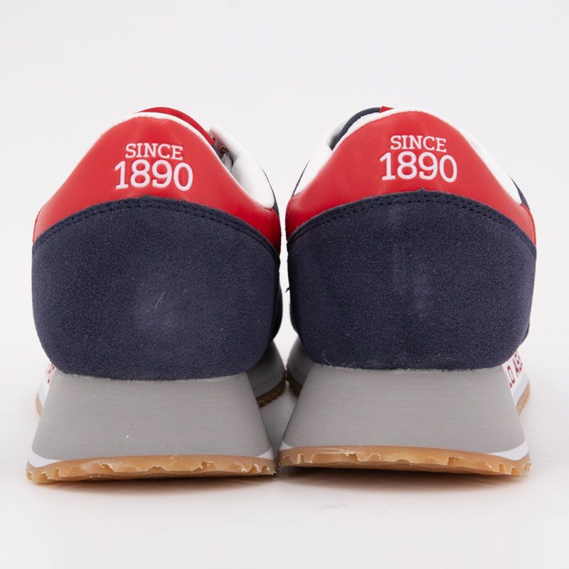 Baskets Aster bi color marine rouge lacets blancs Homme US POLO Baskets Aster bi color marine rouge lacets blancs Homme US POLO