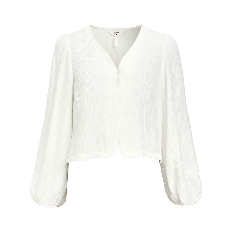 Chemise objphillie white 23046564 4422 Femme OBJECT