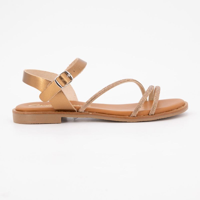 Sandales cristal bronce 11621 t36/41 Femme CARLA TORTOSA Sandales cristal bronce 11621 t36/41 Femme CARLA TORTOSA