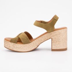 Sandales a talon serraje military 32624 t36/41 Femme CARLA TORTOSA Sandales a talon serraje military 32624 t36/41 Femme CARLA TORTOSA