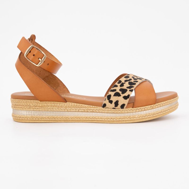 Sandales a plateforme leo/avellana 14678 t36/41 Femme CARLA TORTOSA