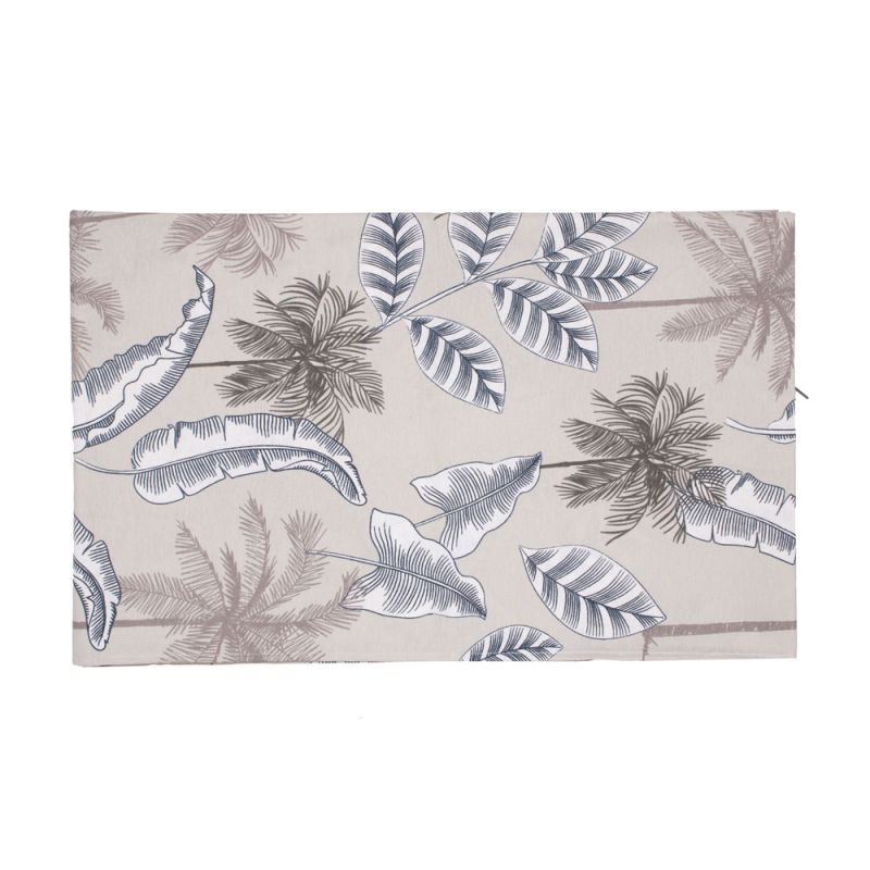 Nappe 250x150 plastifie jungle taupe a09111taup Mixte SUD ETOFFE