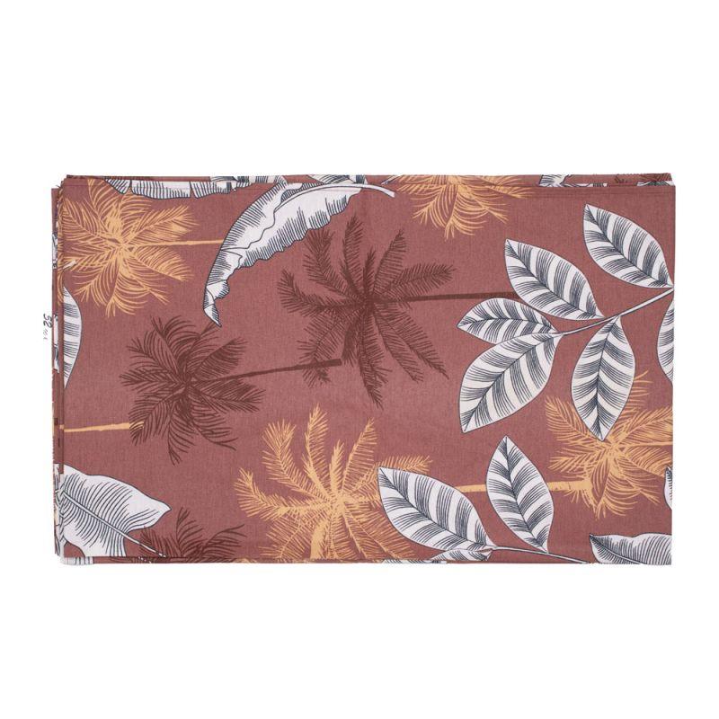 Nappe 250x150 plastifie jungle taupe a09111taup Mixte SUD ETOFFE