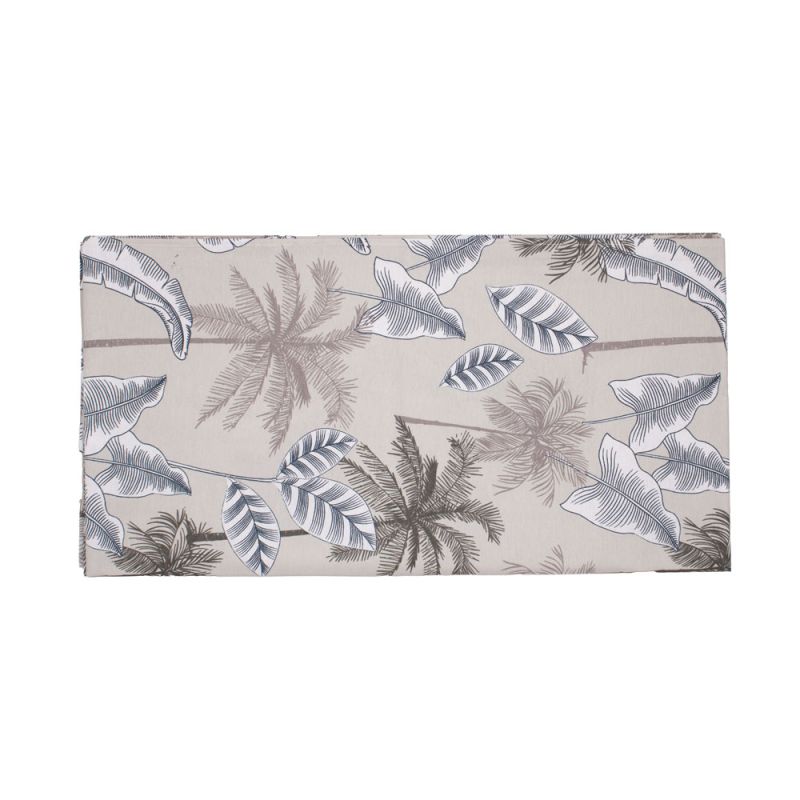 Nappe 300x150 plastifie jungle taupe a97111taup Mixte SUD ETOFFE