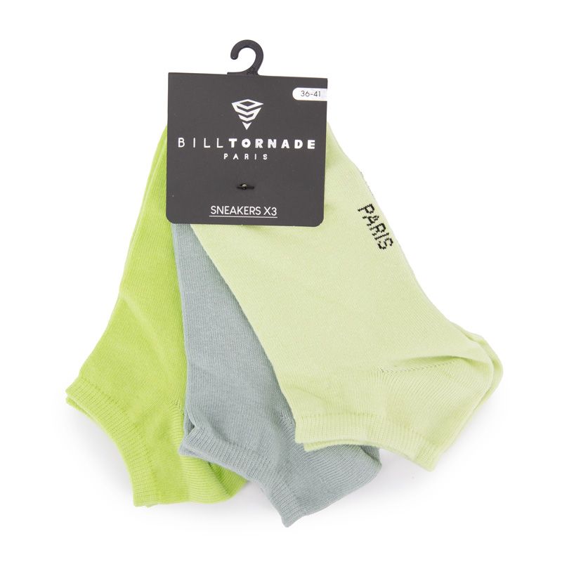 Chaussette x3 pastel bill tornade 23646 Femme BILL TORNADE