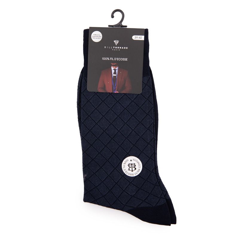 Chaussette fil d'ecosse fantaisie 20140 Homme BILL TORNADE
