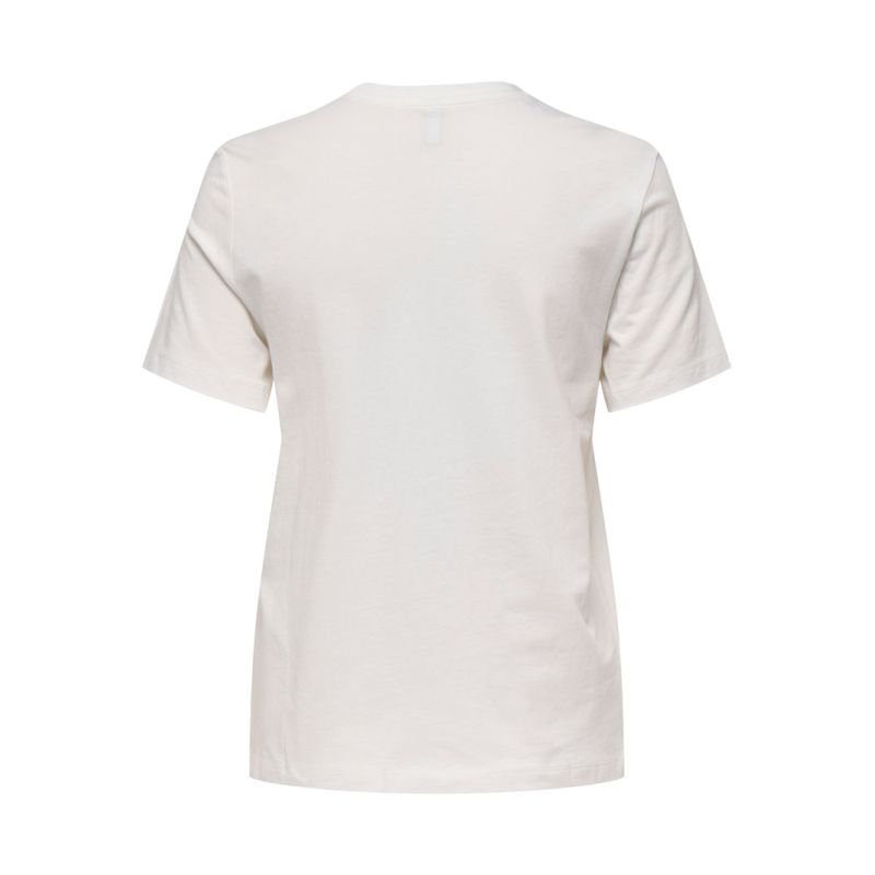 Tee shirt onlhariettte cloud dancer heartbreaker 15343670-4276 Femme ONLY Tee shirt onlhariettte cloud dancer heartbreaker 15343670-4276 Femme ONLY
