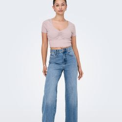 Haut onlbetty light grey melange 15311919 4230 Femme ONLY Haut onlbetty light grey melange 15311919 4230 Femme ONLY