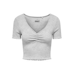 Haut onlbetty light grey melange 15311919 4230 Femme ONLY