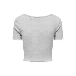 Haut onlbetty light grey melange 15311919 4230 Femme ONLY