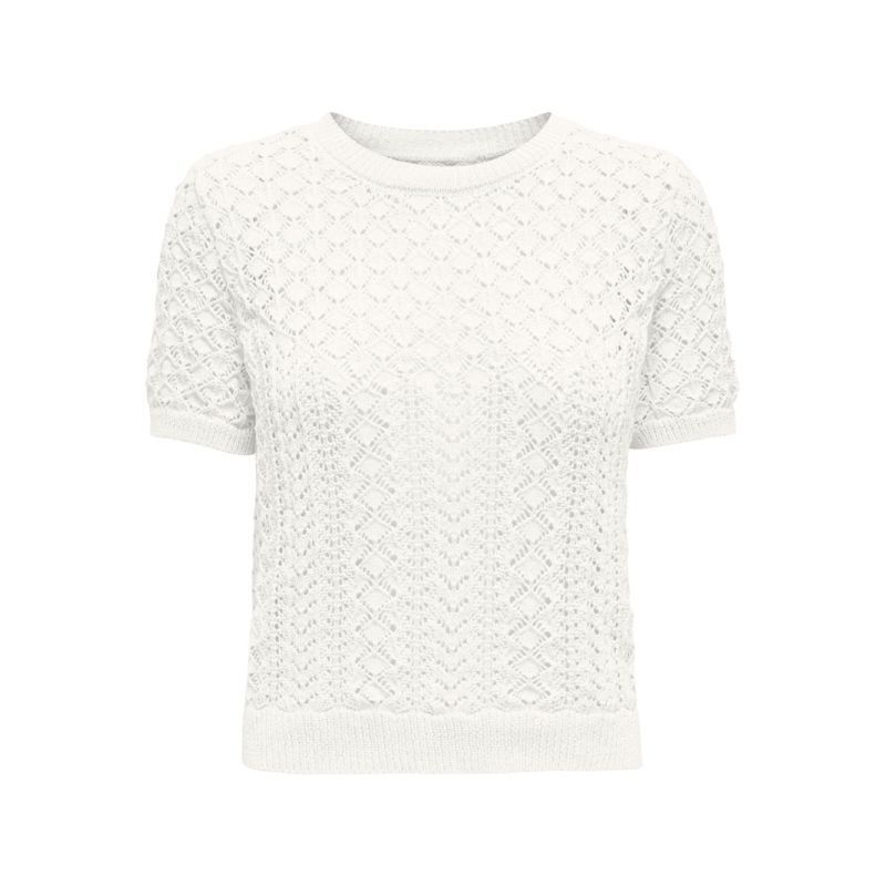 PULL MANCHE COURTE ONLSAGA CLOUD DANCER 15339662 4230