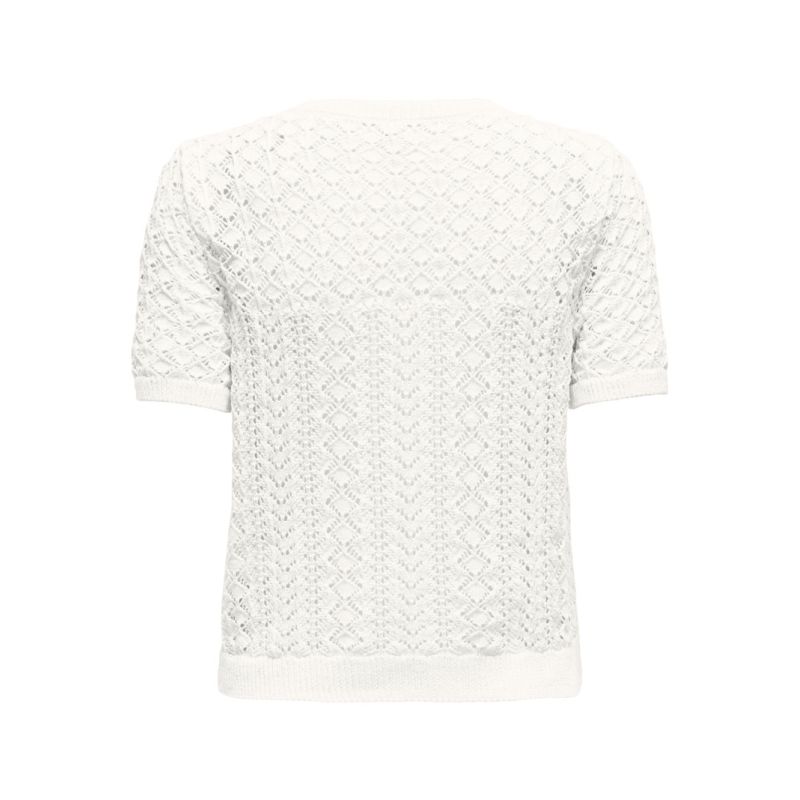 PULL MANCHE COURTE ONLSAGA CLOUD DANCER 15339662 4230