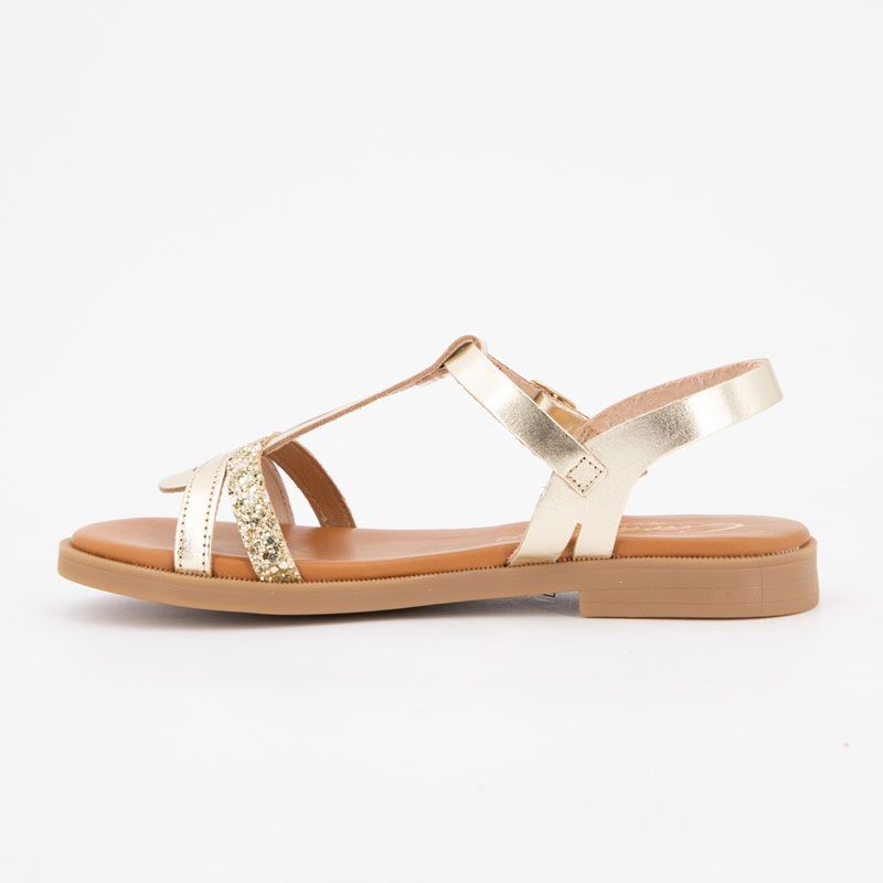 Sandales glitter blanco 17441 t28/35 Enfant CARLA TORTOSA