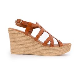 Sandales compensees vaq. cuero 28536 t36/41 Femme CARLA TORTOSA Sandales compensees vaq. cuero 28536 t36/41 Femme CARLA TORTOSA