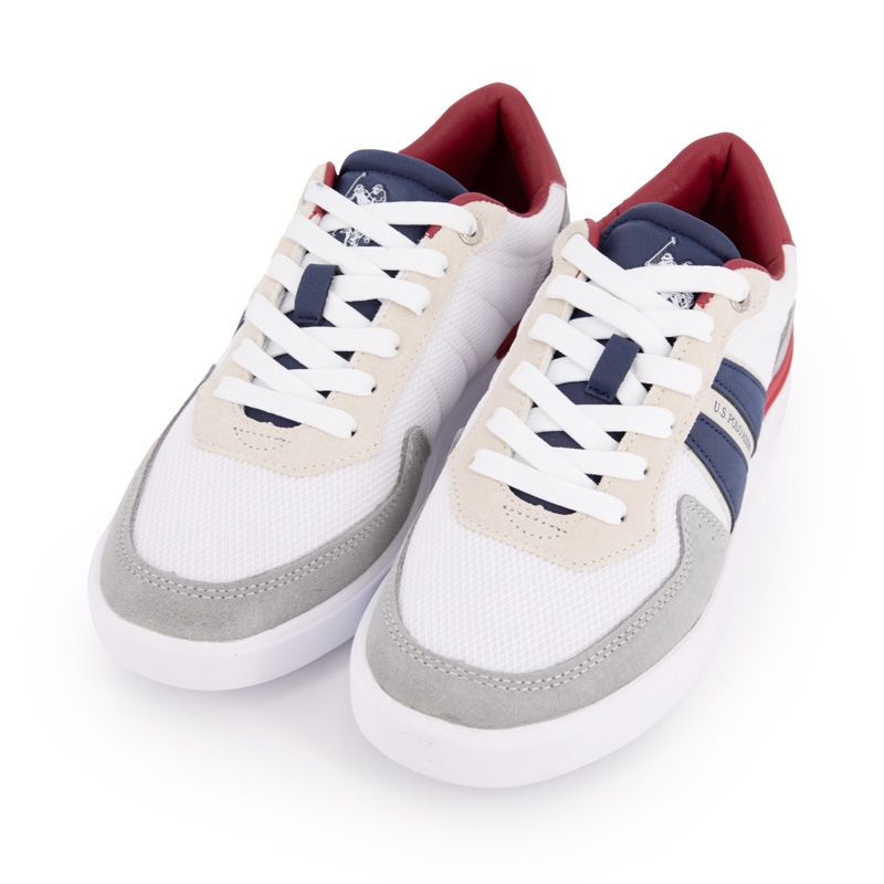 Basket white-red nate001-whi-red01 41/46 Homme US POLO