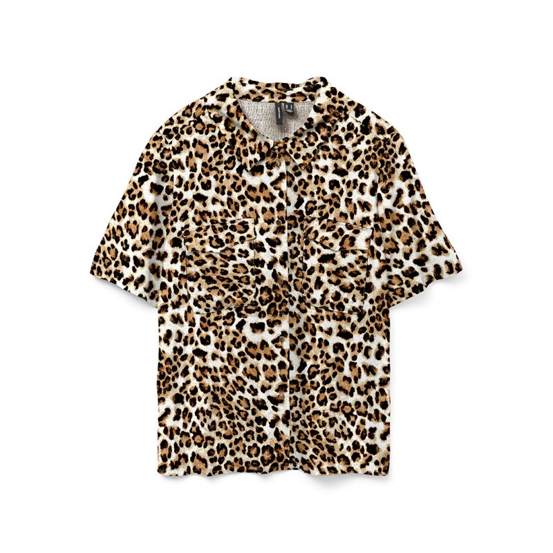 Chemise vmeasy tan 10328678 4330 Femme VERO MODA
