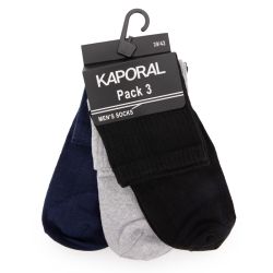 Pack de 3 chaussettes mamdy 4204 Homme KAPORAL Pack de 3 chaussettes mamdy 4204 Homme KAPORAL