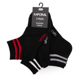 Pack de 3 socquettes magelan Homme KAPORAL