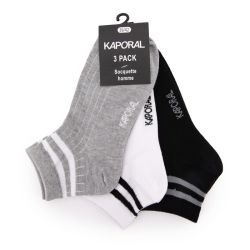 Pack de 3 socquettes magelan Homme KAPORAL